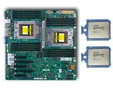 2x AMD EPYC 7551 64 cores 128 threads CPU+ Supermicro H11DSi E-ATX Motherboard picture