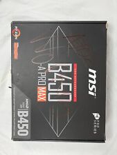 MSI B450-A PRO MAX AMD Socket AM4 DDR4 Desktop Motherboard W/ SATA Cable picture