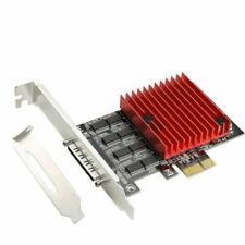 DIEWU 8 Pcie Port for DB9 RS232 Serial Port Pcie Riser Card Serial Control Card picture
