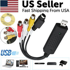 USB 2.0 Audio Video VHS to DVD VCR PC HDD Converter Adapter Digital Capture Card picture