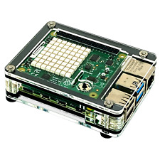 C4Labs Zebra Sense Hat Case Kit-for The Raspberry Pi 3B+ or 4B and Sense Hat picture