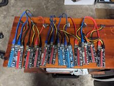 Lot of 6 Complete PCIec risers picture