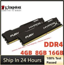 HyperX FURY DDR4 8GB 16GB 32GB 3200MHz PC4-25600 Desktop RAM Memory DIMM 288pins picture