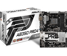 ASRock AB350M Pro4 AM4 AMD Promontory B350 SATA 6Gb/s Micro ATX AMD Motherboard picture