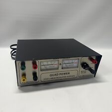 TESTED Vintage Frey/Elenco scientific company XP-580 Regulated Quad Power Supply picture