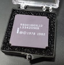 Intel R80C186XL12 CPU Ceramic LCC68 12.5MHz 186 Processor 16Bit Enhanced 80186 picture