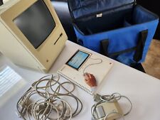 Apple Macintosh 128K M0001 Computer with Mouse, no keyboard. Case included. 1984 picture
