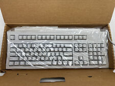 Vintage HP Wired Terminal Keyboard Clicky Beige PS2 C3758-60201 MX3718 NEW picture