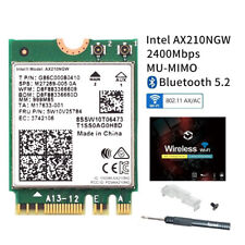Intel Wi-Fi 6E AX210 AX210NGW 802.11AX AC Wi-Fi 6 AX200 M.2 Wifi Bluetooth Card picture