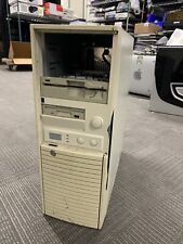 Vintage 486 Era AT Computer Tower Case with 5.25 Floppy + PSU - Rough picture