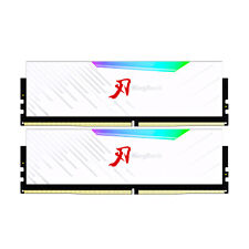 KINGBANK SharpBlade DDR5 64GB(32GX2) 6400MHz RAM RGB UDIMM Gaming Desktop Memory picture