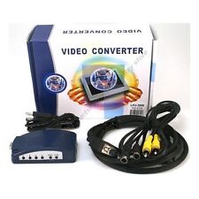 VGA/SVGA PC/MAC Computer~TV/RCA/SVHS/VCR/LCD/LED/Plasma/HDTV Converter $SH DISC picture