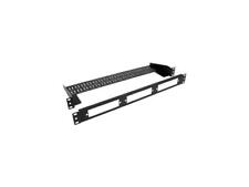 Nippon Labs Rack Mount 1RU Blank Fiber Patch Panel, Holds 3 LGX Footprint Adapte picture