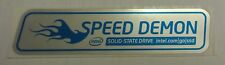 Intel Solid-State Drive SSD Speed Demon Sticker, size 33X130mm  picture