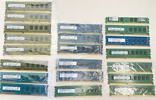 Lot of 21x RAM Memory Units 2GB 1Rx8 DDR3 PC3-10600U 10600E & 12800U System Pull picture