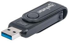 Manhattan USB-A Mini Multi-Card Reader/Writer, 5 Gbps (USB 3.2 Gen1 aka USB 3.0) picture