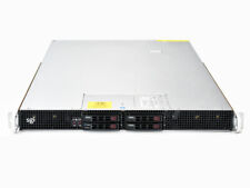 CSE-118 Supermicro 1U 3x GPU Server  2.6Ghz 20-C 128GB CX353A 2x1600W PSU Rails picture