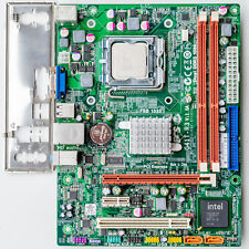 Retail ECS G41T-R3 LGA775 Motherboard MicroATX DDR3 Retro Gaming Intel E3400 I/O picture