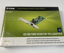 D-Link 10/100/1000 Desktop PCI Adapter Gigabit Ethernet Desktop DGE-530T  NEW picture