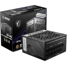 MSI MPG 850W PCIE 5.0 80+ GOLD Full Modular Gaming PSU Power Supply picture
