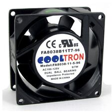 115V AC Cooltron Axial Fan 80mm x 38mm High Speed picture