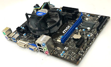 MSI H81M-P33 Micro ATX Motherboard LGA 1150 DDR3 I/O SHIELD INCLUDED & HEAT SINK picture