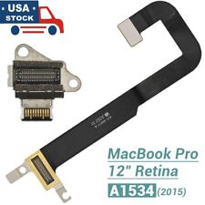 OEM I/O USB-C Board DC Jack Flex Cable Ribbon For MacBook 12