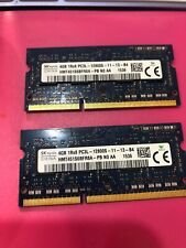 Kingston 8GB (2x4GB) 1Rx8 PC3L-12800S-11  Laptop SODIMM RAM Memory . picture