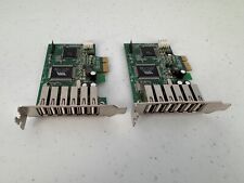LOT OF 2 PEXUSB7LP STARTECH 7 PORT PCI EXPRESS HIGH SPEED USB 2.0 ADAPTER CARD picture