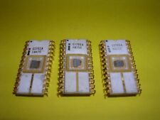 Three (3) Intel C1702A (1702A) EPROM Chips with Half-Round Key picture