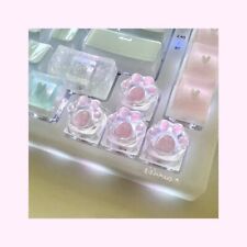 Pink Cute Cat Paw For Mechanical Keyboard Cherry MX Switch DIY Custom Key Cap picture