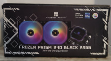 Thermalright Frozen Prism 240 Black ARGB Liquid CPU Water Cooler ** See Note picture