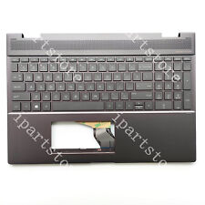 New For HP Spectre x360 15-CH Palmrest Cover With Backlit Keyboard L15588-001 picture