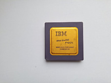 IBM 6x86 P120+ 6x86-2V2P120GC 6x86 rare round lid vintage CPU GOLD picture