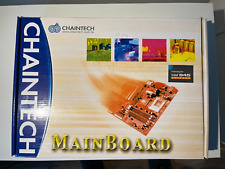 CHAINTECH 9BJD Motherboard - OPEN BOX - Retro/Vintage DDR1 picture