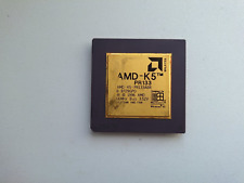 AMD K5 PR133 AMD-K5-PR133ABR vintage CPU GOLD #5 picture
