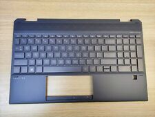 Genuine HP Spectre 15-EB0143DX Palmrest Touchpad backlit Keyboard L95655-001 picture