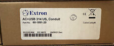 Extron AC+USB 314 US, Conduit, 300 Series PWR Module for Cable Cubby 60-1891-20 picture