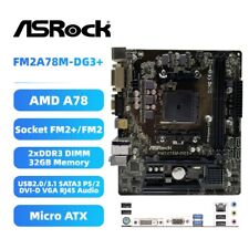 ASRock FM2A78M-DG3+ Motherboard M-ATX AMD A78 FM2+/FM2 DDR3 SATA3 DVI-D VGA+I/O picture