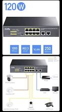 Cudy GS1010P 10-Port Gigabit Ethernet Unmanaged PoE Switch with 2 Gigabit Uplink picture