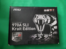 MSI 970A SLI Krait Edition AM3+ AMD 970 SB950 SATA 6Gb/s USB 3.1 ATX Motherboard picture