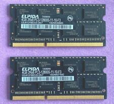 ELPIDA 8GB (2X 4GB) 2Rx8 PC3-12800S Laptop RAM Memory EBJ41UF8BDU5-GN-F  picture