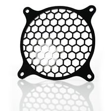 Custom 120mm HONEYCOMB Computer Fan Grill Gloss Black Acrylic Cooling Cover Mod picture
