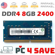 Ramaxel 8GB DDR4 2400 MHz 1RX8 PC4-2400T 260P 1.2V SODIMM Single Laptop Memory picture