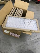 NEW BOX OF 8 GLASFLOSS PTA10201 FILTER ELEMENTS 10X20X1 Air HVAC AC filtration picture