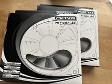 Lot - 2X Phanteks PH-F120SP_RLED 120mm Red LED Case Fans (Brand New) picture