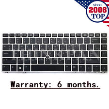 Genuine Keyboard Backlit for HP EliteBook Folio 9470M 9470 9480 9480M 702843-001 picture