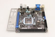 MSI H81I LGA1150 MINI-ITX DDR3 Desktop Motherboard With I/O Shield  picture