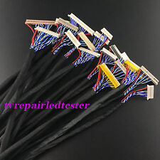18Pcs 20Pin 30Pin Universal LVDS Cable for LCD Panel Controller (14''-26'' Inch) picture