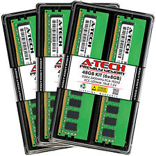A-Tech 48GB 6x 8GB 1Rx8 PC4-19200E DDR4 2400 MHz ECC UDIMM Server Memory RAM picture